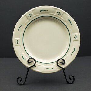 Longaberger Woven Traditions Heritage Green Bread & Butter Plate Dessert Plate